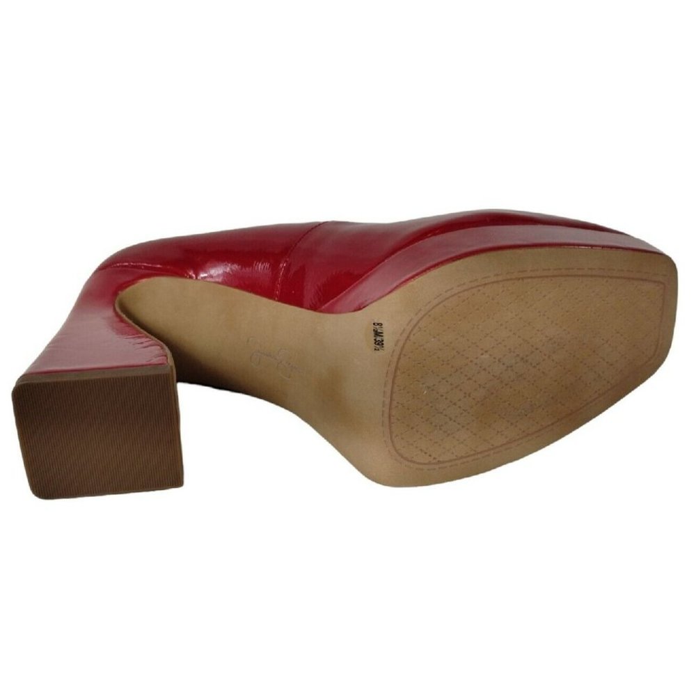 Jessica Simpson Darena Patent Mary Jane Platform Pumps Womens 8.5 Strappy New - Picture 13 of 14